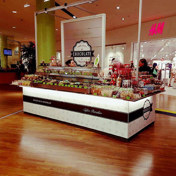 Faltbarer Verkaufsstand Aus Alu - Mobiler Schmuckstand 70x50x60cm Für Märkte & Events